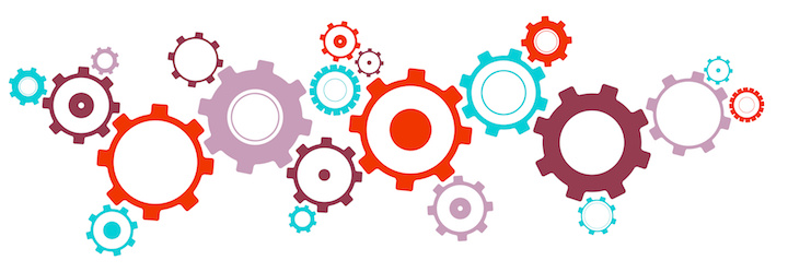 Lemontree cogs Cogwheels Design
